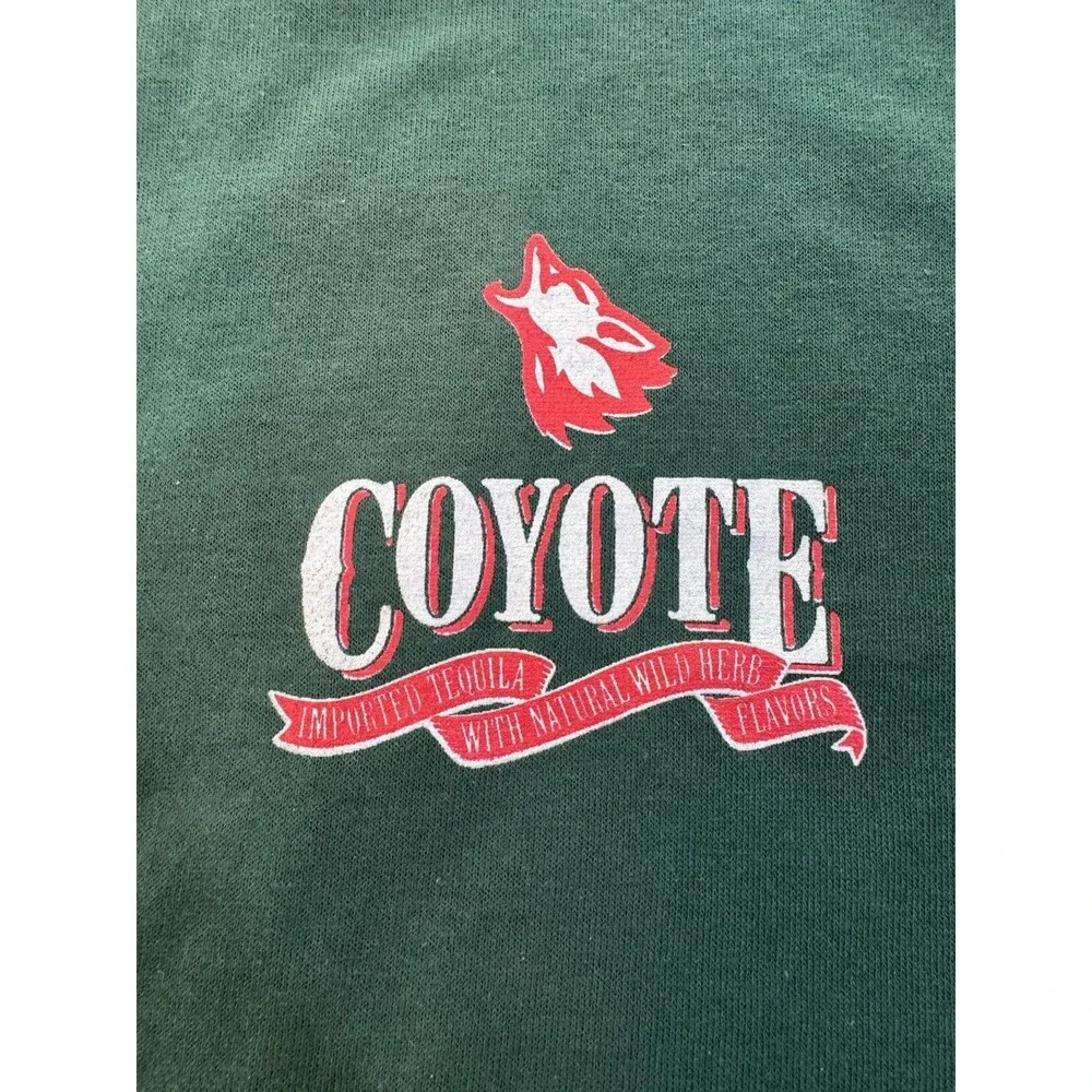 Coyote Imported Tequila Howl For A Full Moon Single Stitch Jerzees XL Vintage